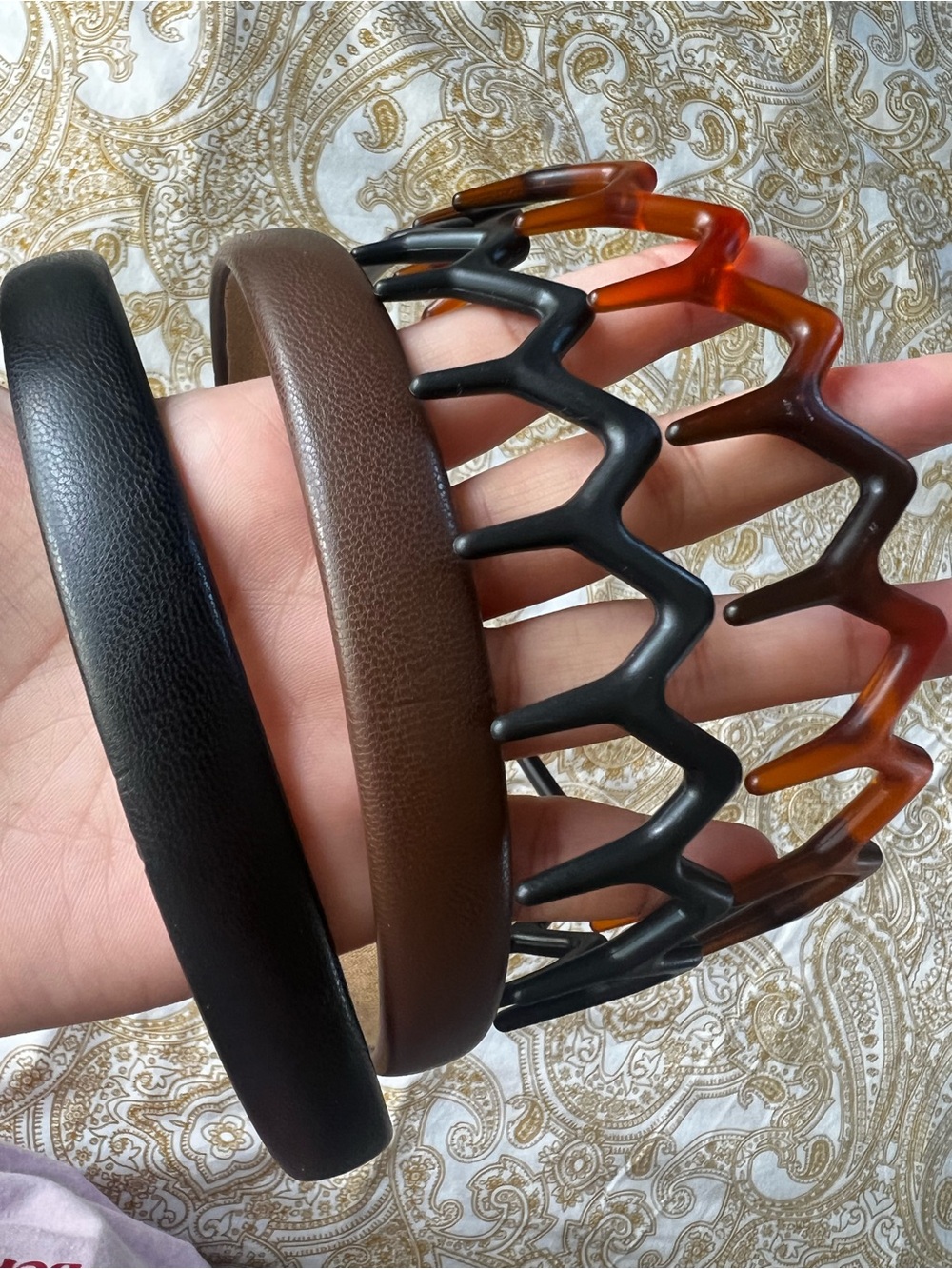 Headband Set — Black & Brown